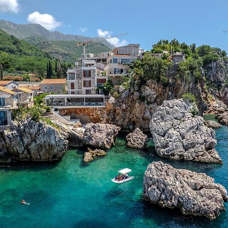 Blanche Cliff Apartments Sveti Stefan Eksteriør bilde