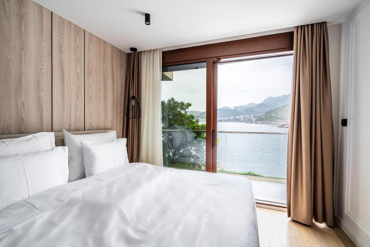 Blanche Cliff Apartments Sveti Stefan Eksteriør bilde