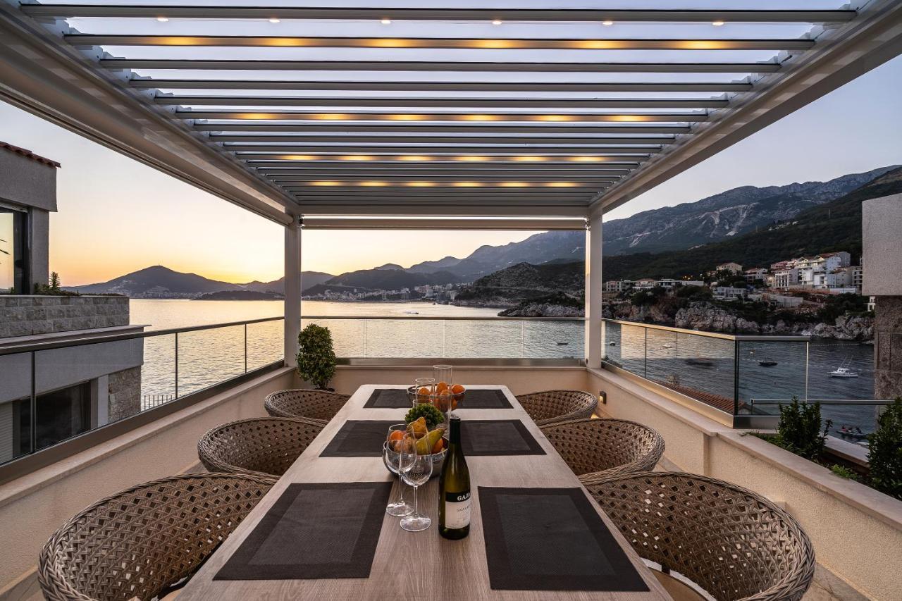 Blanche Cliff Apartments Sveti Stefan Eksteriør bilde