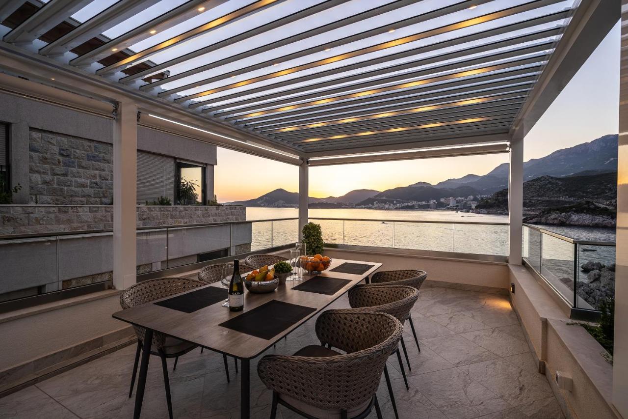 Blanche Cliff Apartments Sveti Stefan Eksteriør bilde