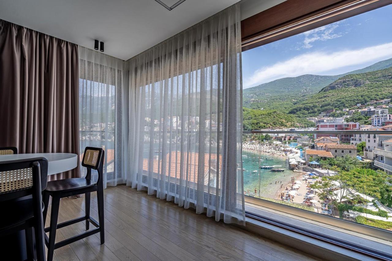 Blanche Cliff Apartments Sveti Stefan Eksteriør bilde