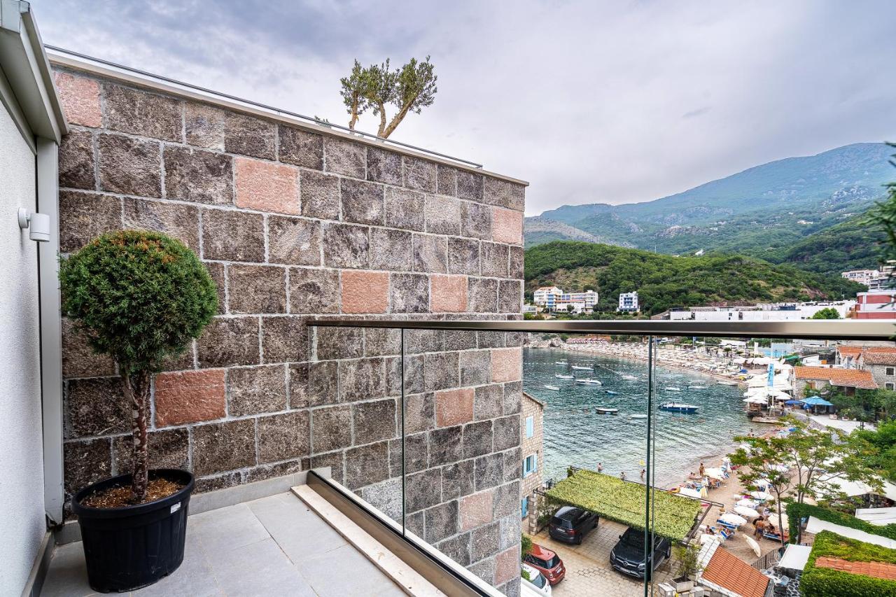 Blanche Cliff Apartments Sveti Stefan Eksteriør bilde
