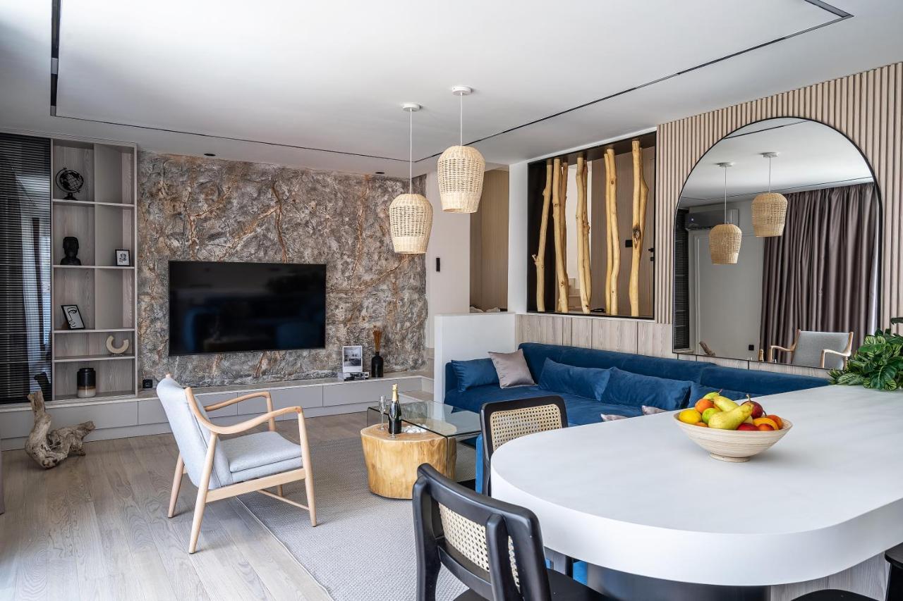Blanche Cliff Apartments Sveti Stefan Eksteriør bilde