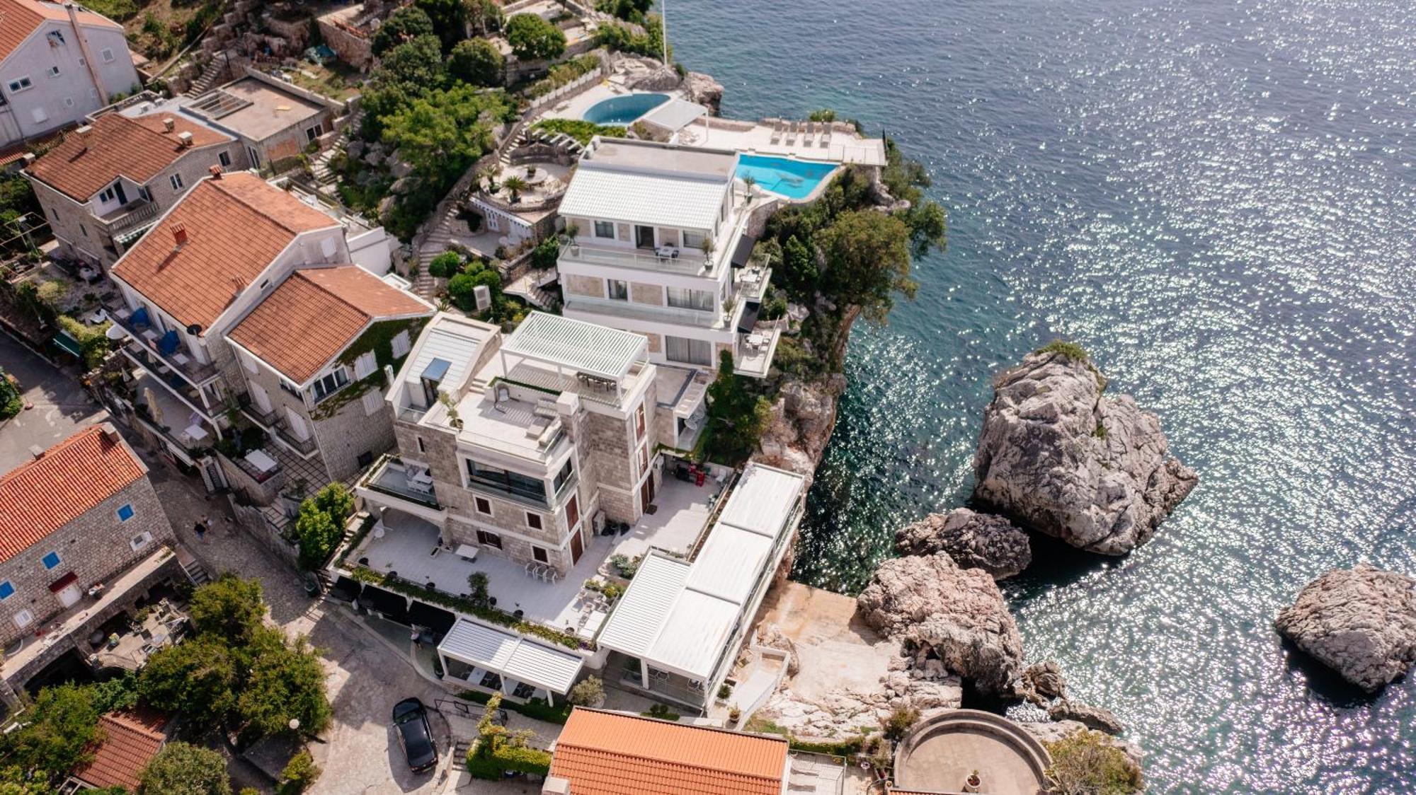 Blanche Cliff Apartments Sveti Stefan Eksteriør bilde
