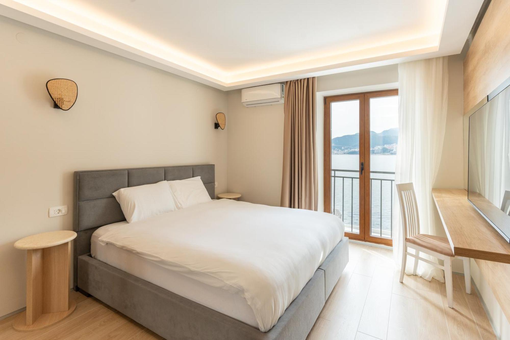 Blanche Cliff Apartments Sveti Stefan Eksteriør bilde